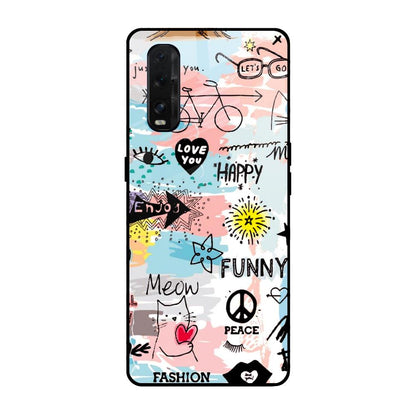 Just For You Oppo Find X2 Glass Back Cover Online