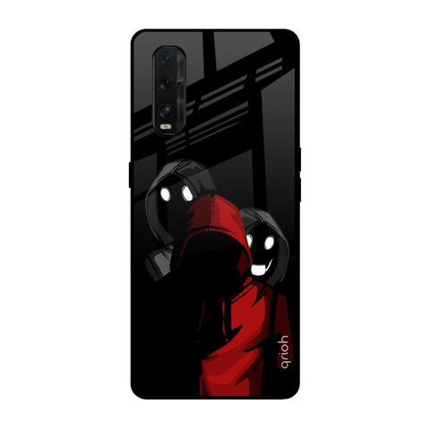 Shadow Character Oppo Find X2 Glass Back Cover Online