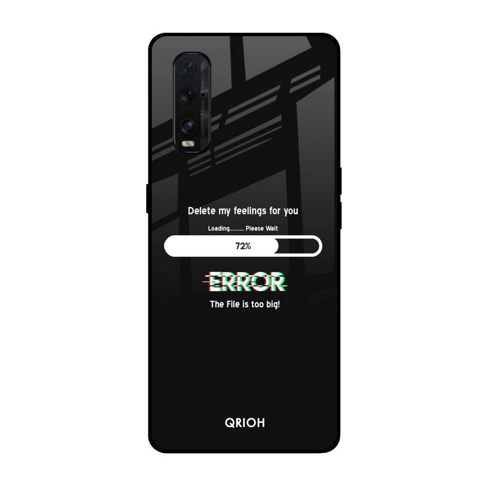 Error Oppo Find X2 Glass Back Cover Online
