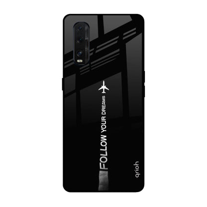 Follow Your Dreams Oppo Find X2 Glass Back Cover Online