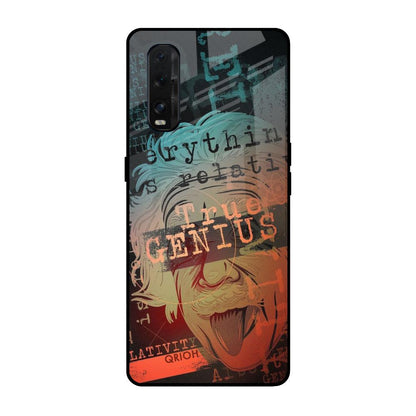 True Genius Oppo Find X2 Glass Back Cover Online