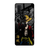 Dark Luffy Oppo Find X2 Glass Back Cover Online