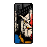 Transformer Art Oppo Find X2 Glass Back Cover Online