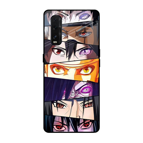 Anime Eyes Oppo Find X2 Glass Back Cover Online