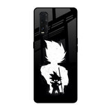 Monochrome Goku Oppo Find X2 Glass Back Cover Online