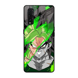 Anime Green Splash Oppo Find X2 Glass Back Cover Online