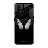 White Angel Wings Oppo Find X2 Glass Back Cover Online