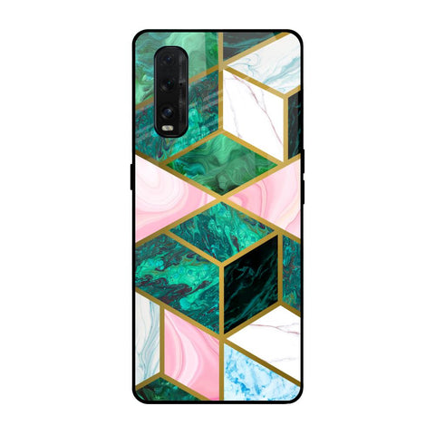Seamless Green Marble Oppo Find X2 Glass Back Cover Online