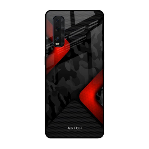 Modern Camo Abstract Oppo Find X2 Glass Back Cover Online