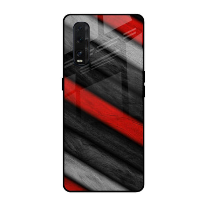 Soft Wooden Texture Oppo Find X2 Glass Back Cover Online
