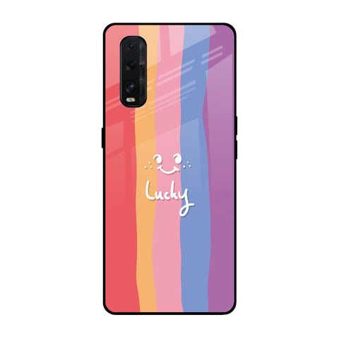 Lucky Abstract Oppo Find X2 Glass Back Cover Online
