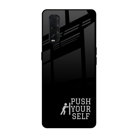Push Your Self Oppo Find X2 Glass Back Cover Online