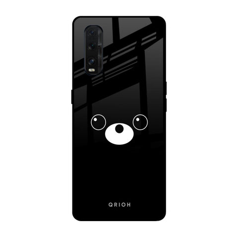Cute Bear Oppo Find X2 Glass Back Cover Online