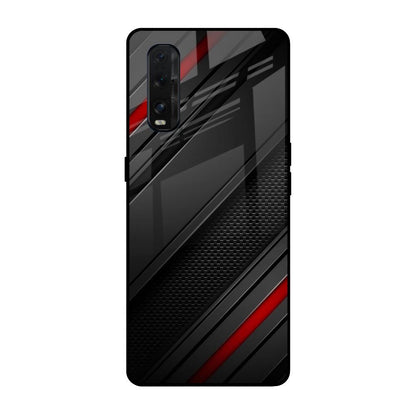 Modern Abstract Oppo Find X2 Glass Back Cover Online