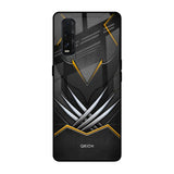 Black Warrior Oppo Find X2 Glass Back Cover Online