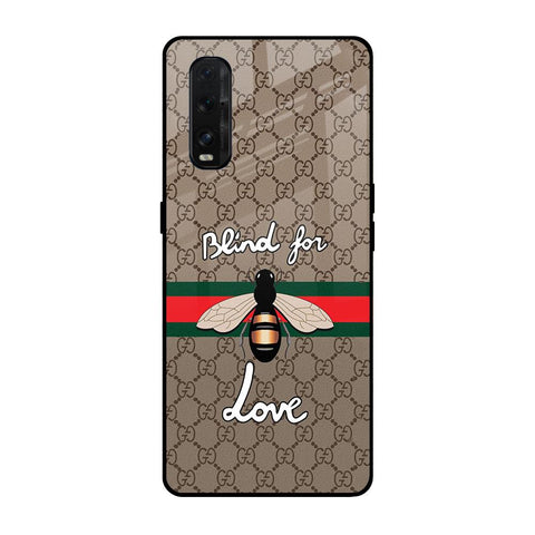Blind For Love Oppo Find X2 Glass Back Cover Online