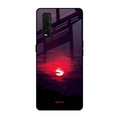 Morning Red Sky Oppo Find X2 Glass Cases & Covers Online