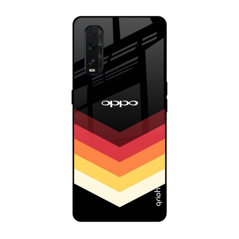 Abstract Arrow Pattern Oppo Find X2 Glass Cases & Covers Online