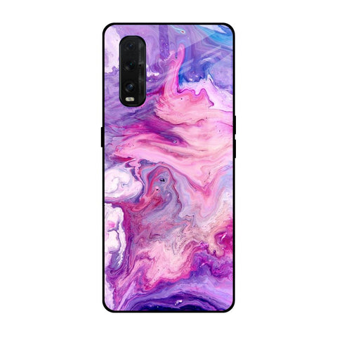 Cosmic Galaxy Oppo Find X2 Glass Cases & Covers Online