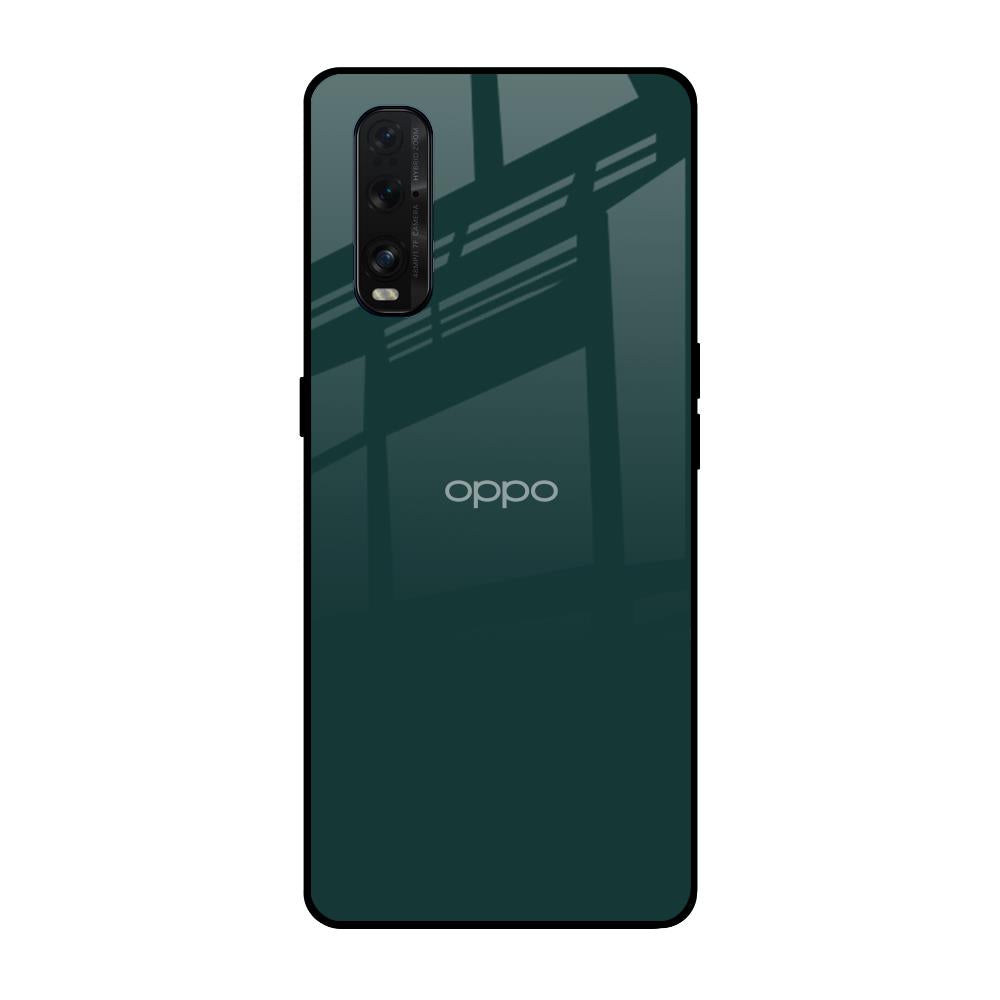 Olive Oppo Find X2 Glass Back Cover Online