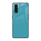 Oceanic Turquiose Oppo Find X2 Glass Back Cover Online