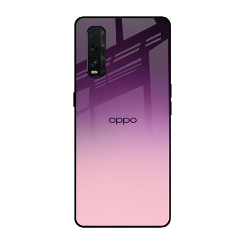 Purple Gradient Oppo Find X2 Glass Back Cover Online