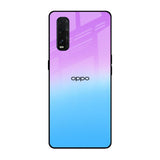 Unicorn Pattern Oppo Find X2 Glass Back Cover Online