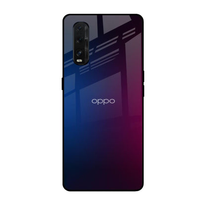 Mix Gradient Shade Oppo Find X2 Glass Back Cover Online