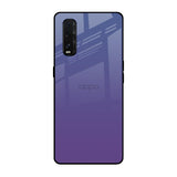 Indigo Pastel Oppo Find X2 Glass Back Cover Online