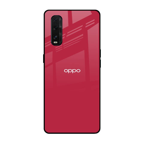 Solo Maroon Oppo Find X2 Glass Back Cover Online