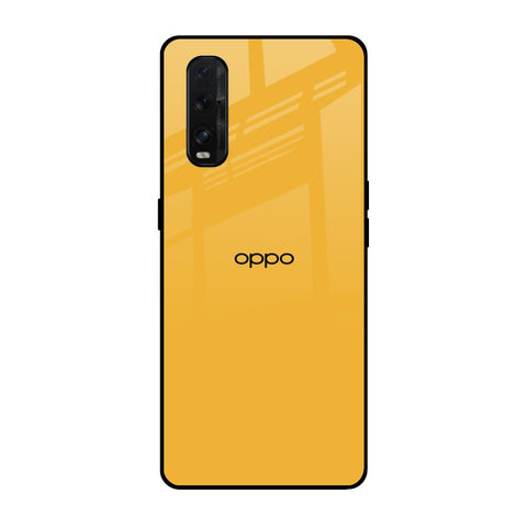 Fluorescent Yellow Oppo Find X2 Glass Back Cover Online