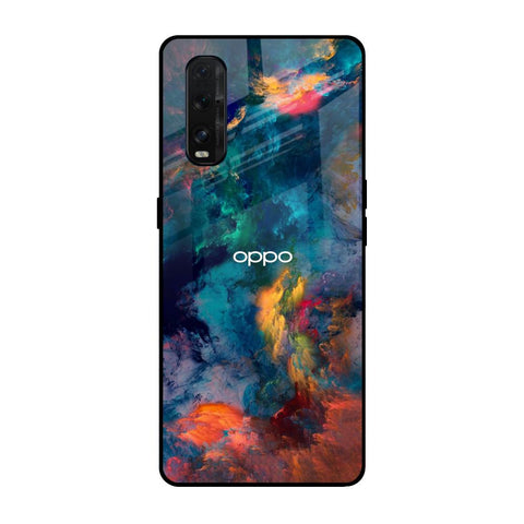 Colored Storm Oppo Find X2 Glass Back Cover Online