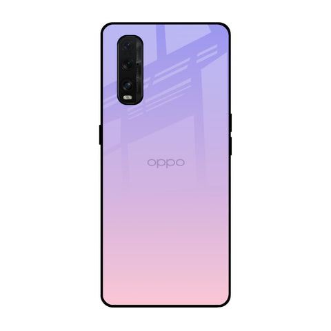 Lavender Gradient Oppo Find X2 Glass Back Cover Online