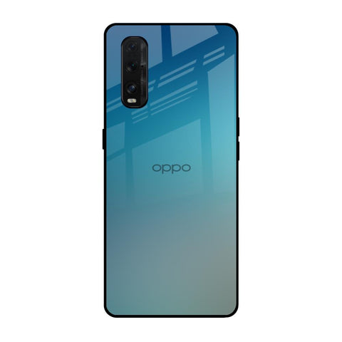 Sea Theme Gradient Oppo Find X2 Glass Back Cover Online