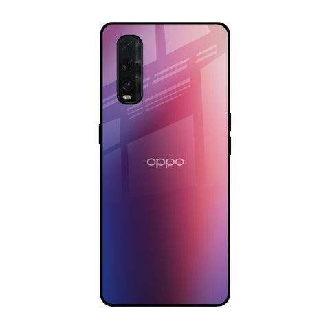 Multi Shaded Gradient Oppo Find X2 Glass Back Cover Online