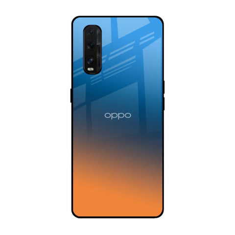 Sunset Of Ocean Oppo Find X2 Glass Back Cover Online