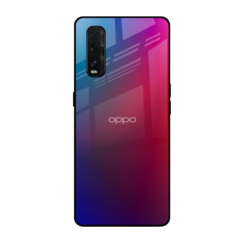 Magical Color Shade Oppo Find X2 Glass Back Cover Online