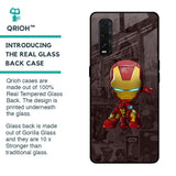 Angry Baby Super Hero Glass Case for Oppo Find X2