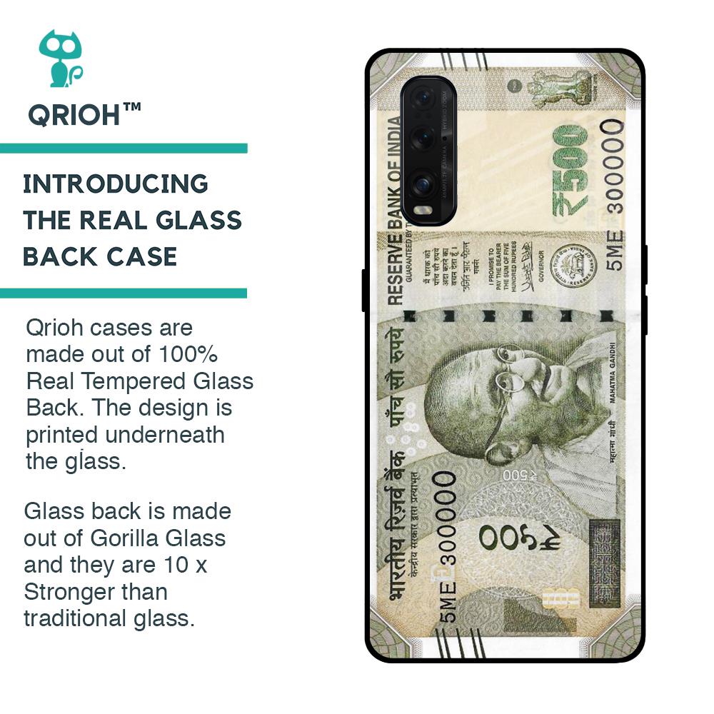 Cash Mantra Glass Case for Oppo Find X2