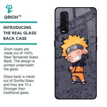 Orange Chubby Glass Case for Oppo Find X2