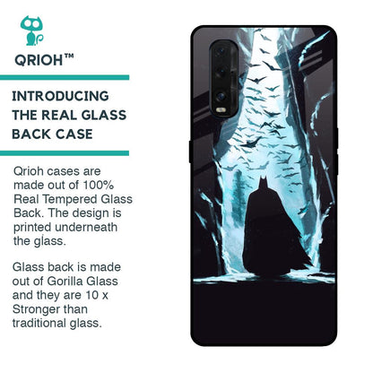 Dark Man In Cave Glass Case for Oppo Find X2