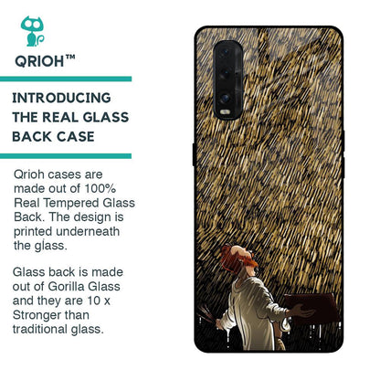 Rain Festival Glass Case for Oppo Find X2