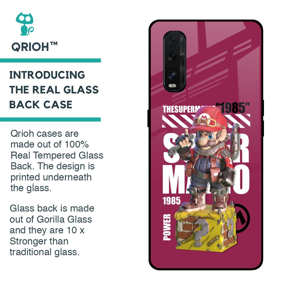 Gangster Hero Glass Case for Oppo Find X2