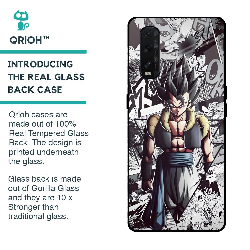 Dragon Anime Art Glass Case for Oppo Find X2