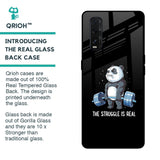 Real Struggle Glass Case for Oppo Find X2