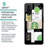 Coffee Latte Glass Case for Oppo Find X2