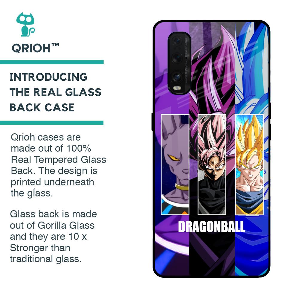 DGBZ Glass Case for Oppo Find X2