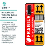 Handle With Care Glass Case for Oppo Find X2