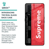 Supreme Ticket Glass Case for Oppo Find X2