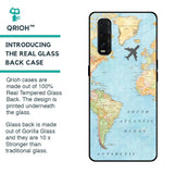Travel Map Glass Case for Oppo Find X2